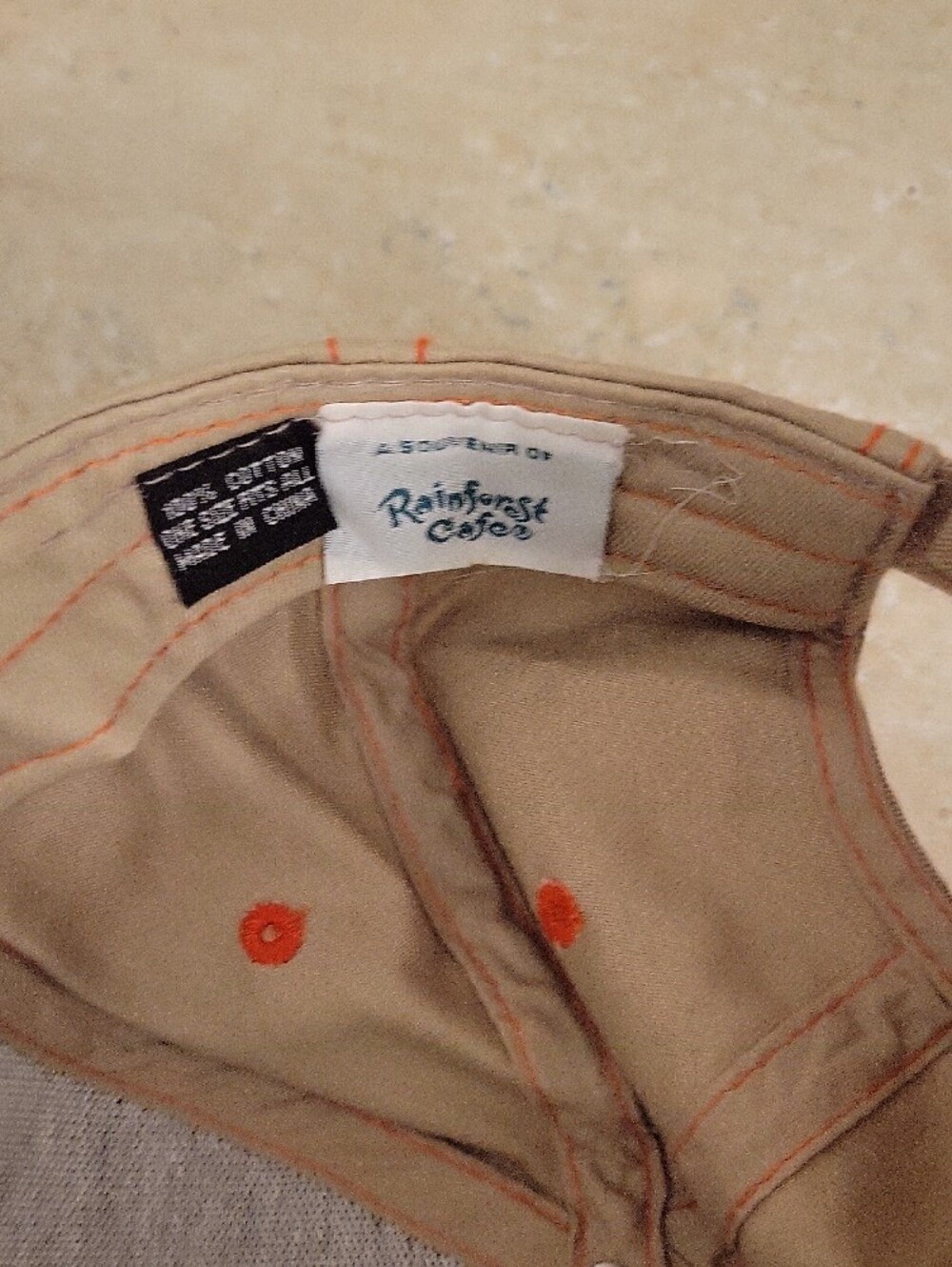 RAINFOREST Brown and Tan Jungle Trooper Embroidered Trucker Hat - Picture 5 of 6